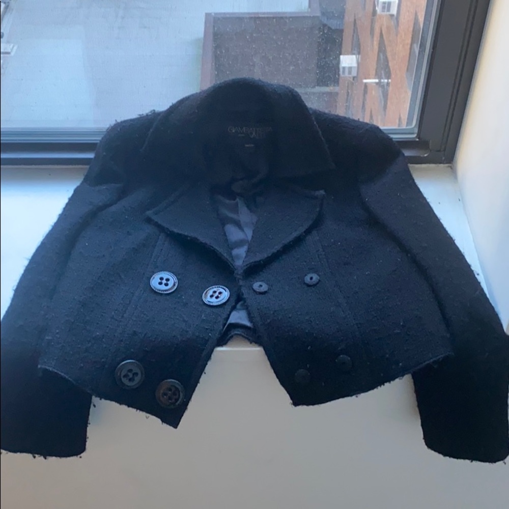 Giambattista Valli black tweed Jacket